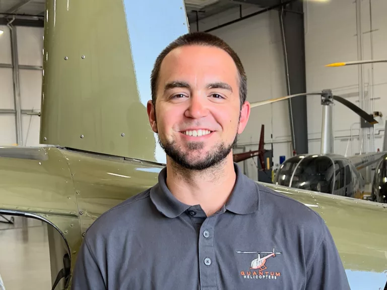 Andrew Hess, CFII, helicopter pilot