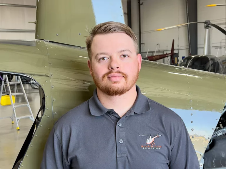 Ashton Parker, CFII, helicopter pilot