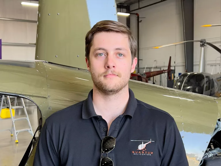 Jaxon Potter, CFII, helicopter pilot