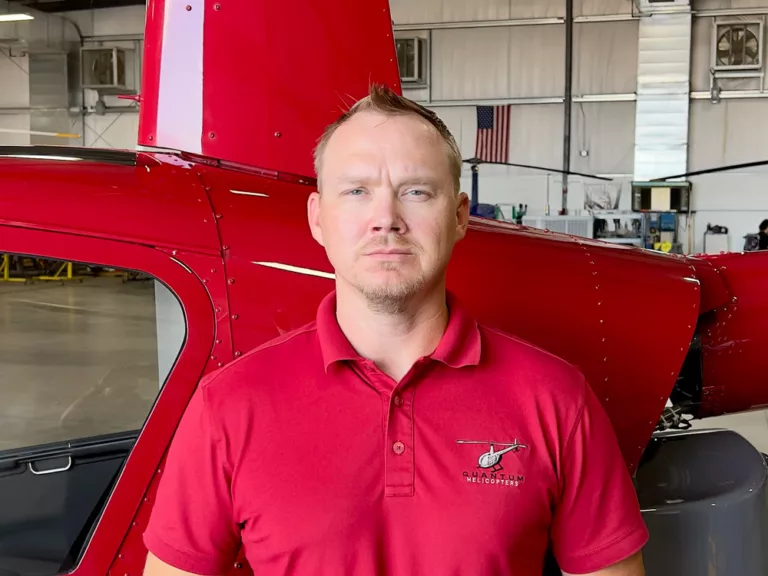 James Gambill, CFII, helicopter pilot