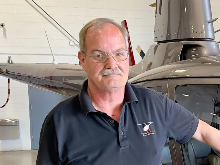 Paul Mansfield, Director of Maintenance at Quantum Helicopters