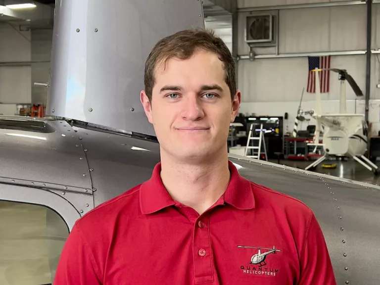 Peyton Crump, CFII, helicopter pilot