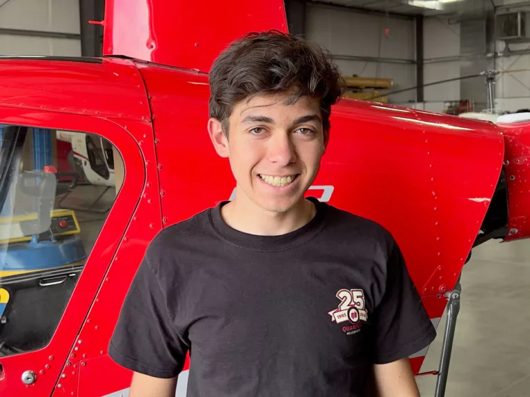 Riley Perry, Hangar Assistant