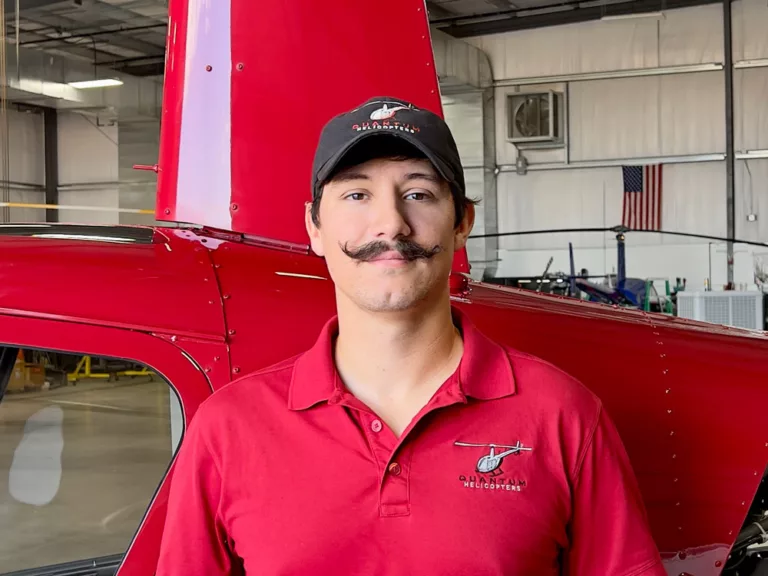 Talon Lee, CFII, helicopter pilot