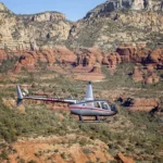 Aerial photography of Quantum Helicopters flight photo Sedona Arizona