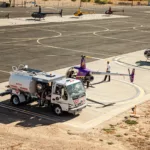 Air field at Quantum Helicopters