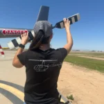 Ladies Quantum Helicopter shirt