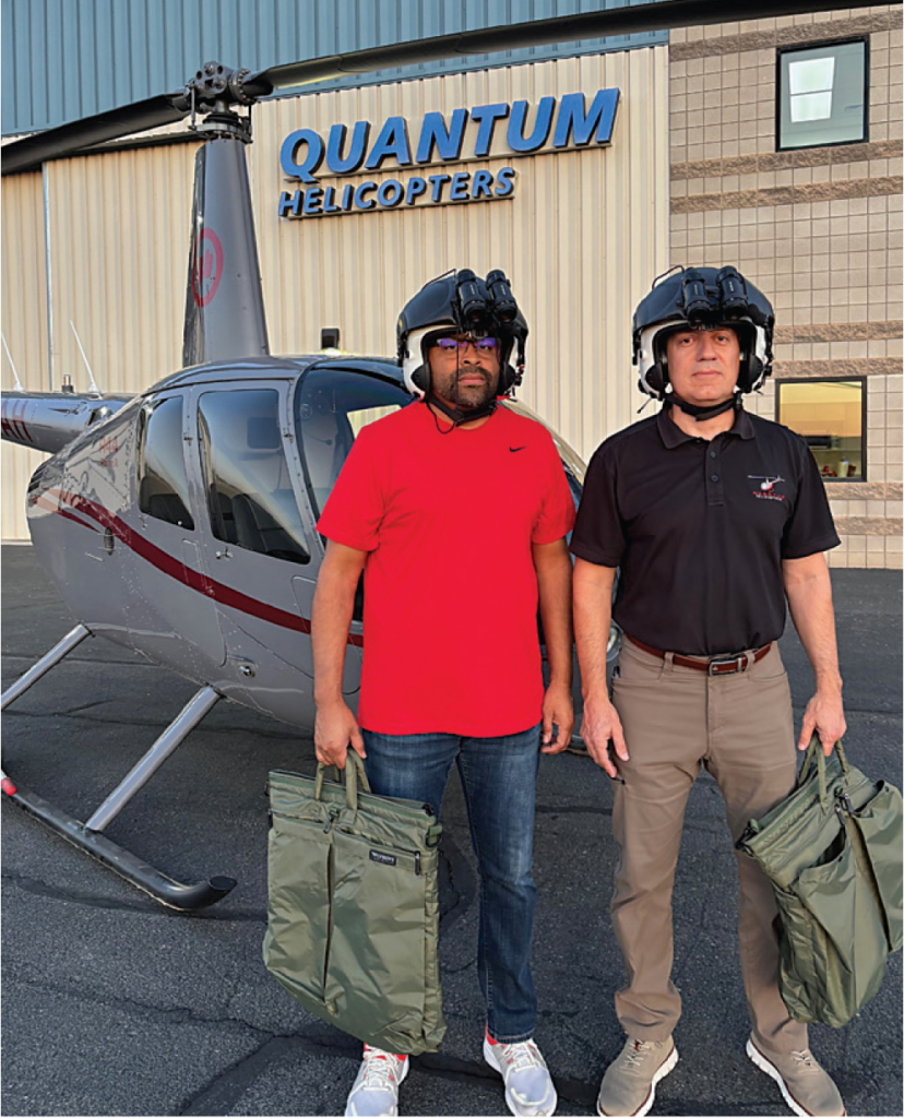 Quantum Helicopters owner Terry Blakemore